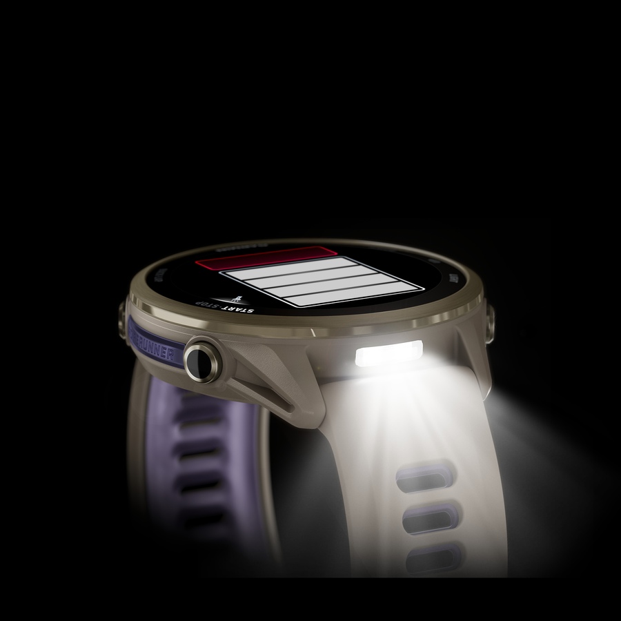 Image 702576_ALTMORE20.jpg, Product 702-576 / Price $1,099.99, Garmin Forerunner 970 GPS Smartwatch (carbon grey DLC titanium with black case and black/translucent whitestone band) from Garmin on TSC.ca's Electronics department