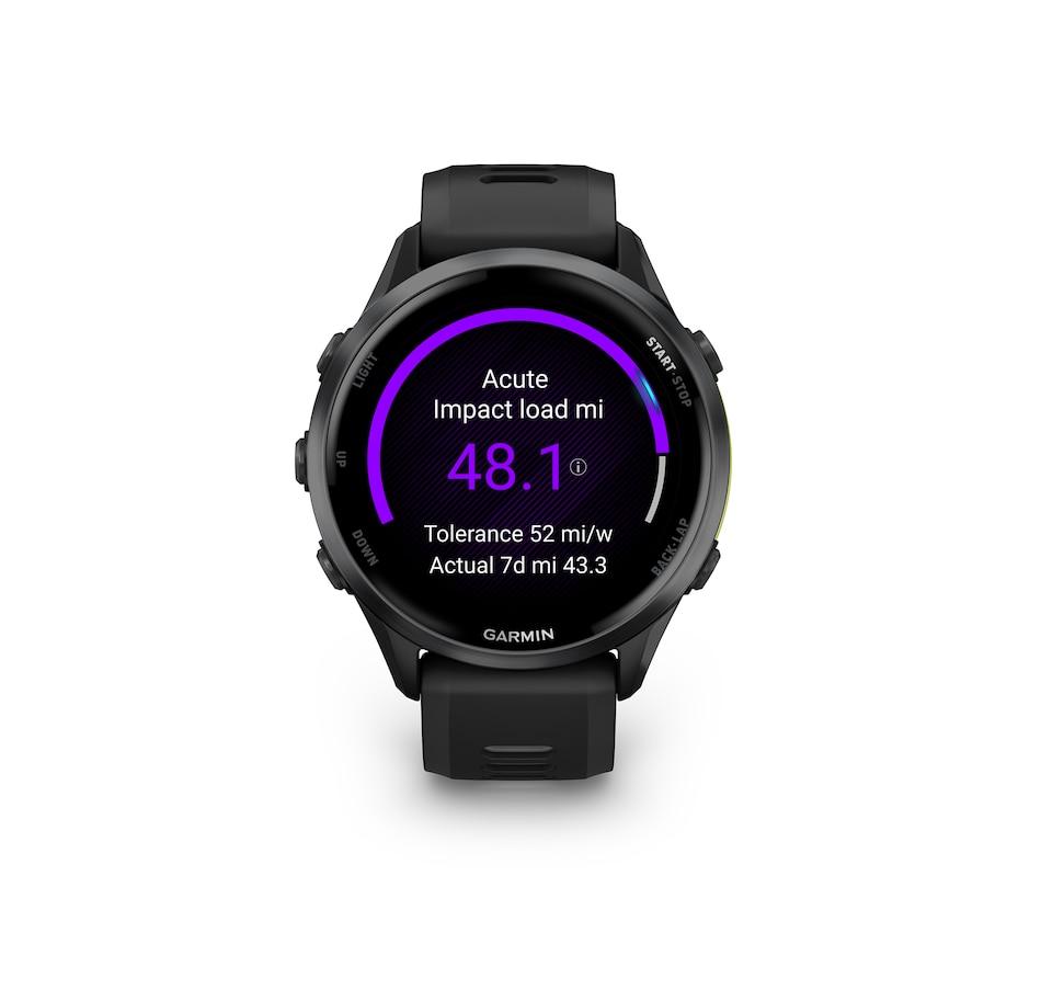 Image 702576_ALTMORE3.jpg, Product 702-576 / Price $1,099.99, Garmin Forerunner 970 GPS Smartwatch (carbon grey DLC titanium with black case and black/translucent whitestone band) from Garmin on TSC.ca's Electronics department