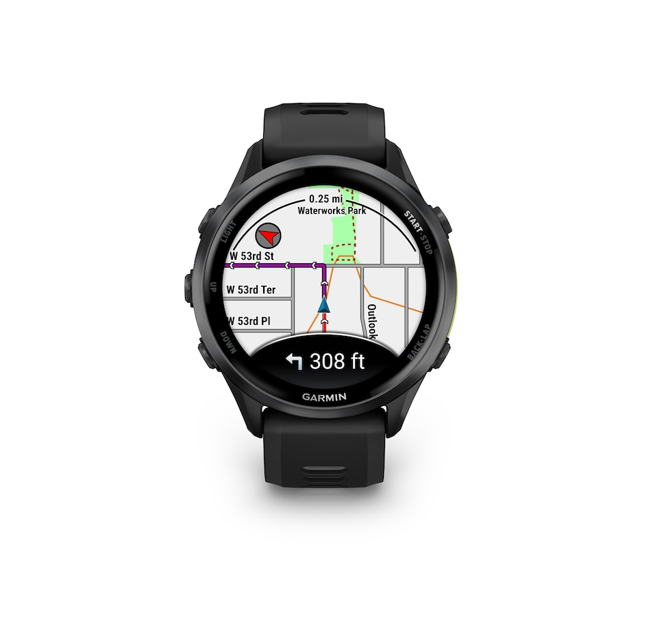 Image 702576_ALTMORE4.jpg, Product 702-576 / Price $1,099.99, Garmin Forerunner 970 GPS Smartwatch (carbon grey DLC titanium with black case and black/translucent whitestone band) from Garmin on TSC.ca's Electronics department