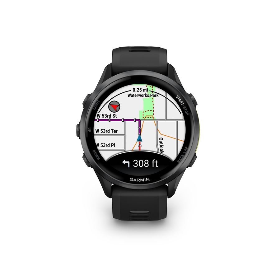 Image 702576_ALTMORE4.jpg, Product 702-576 / Price $1,099.99, Garmin Forerunner 970 GPS Smartwatch (carbon grey DLC titanium with black case and black/translucent whitestone band) from Garmin on TSC.ca's Electronics department