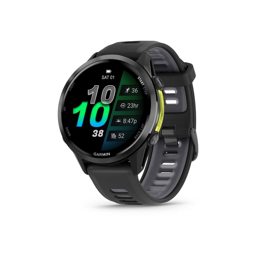 Image 702576_GRY.jpg, Product 702-576 / Price $1,099.99, Garmin Forerunner 970 GPS Smartwatch (carbon grey DLC titanium with black case and black/translucent whitestone band) from Garmin on TSC.ca's Electronics department