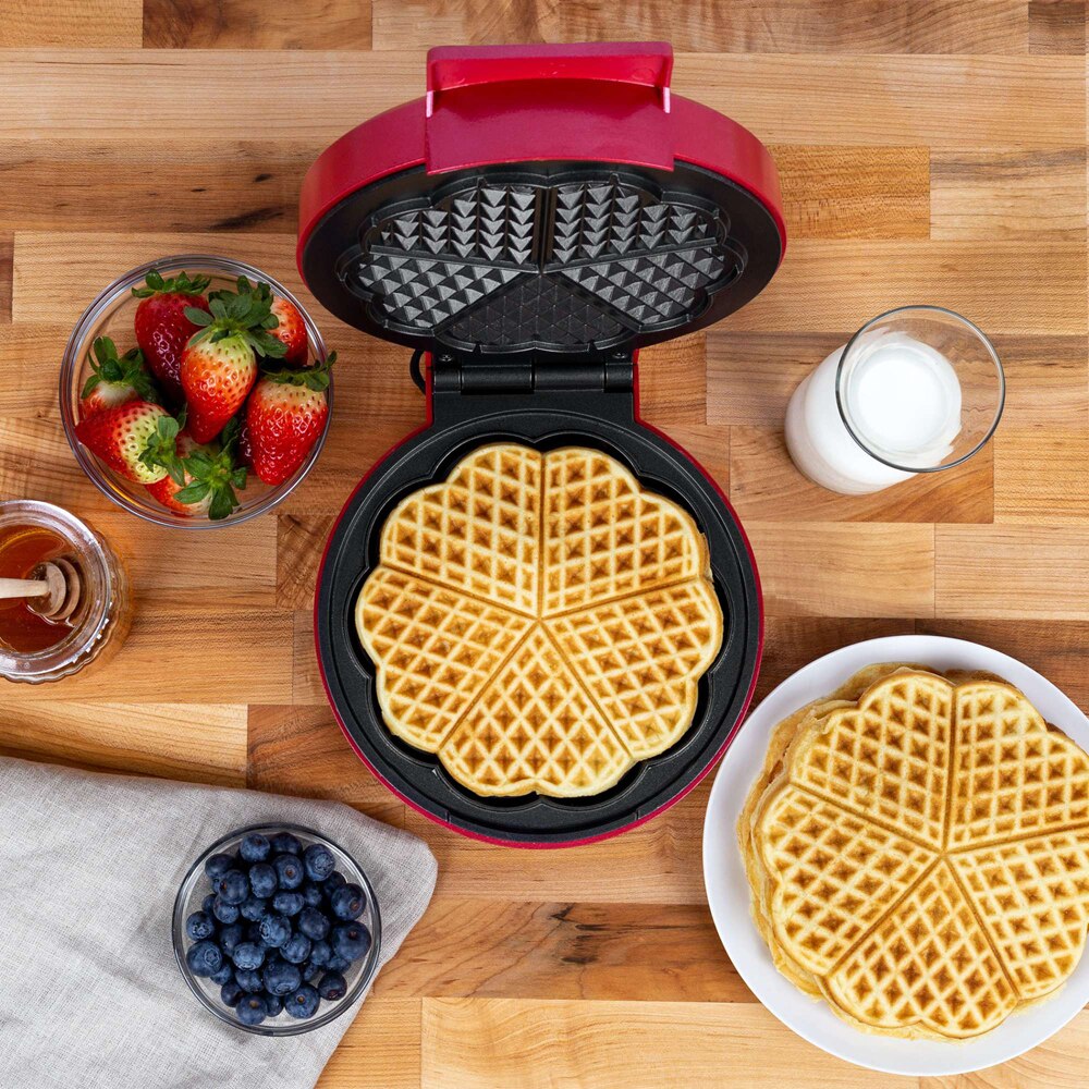 kalorik heart shaped waffle maker