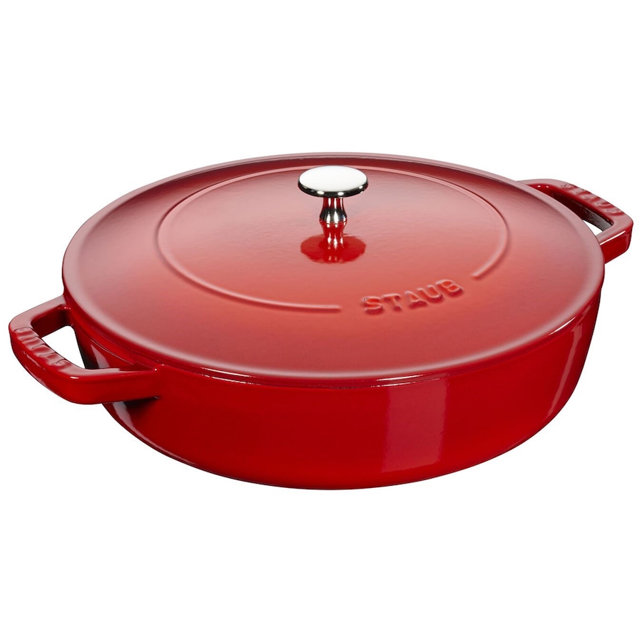 Image 702612_CHY.jpg, Product 702-612 / Price $399.99, Staub Braisers 3.7 L Round Saute Pan Chistera from Staub on TSC.ca's Kitchen department