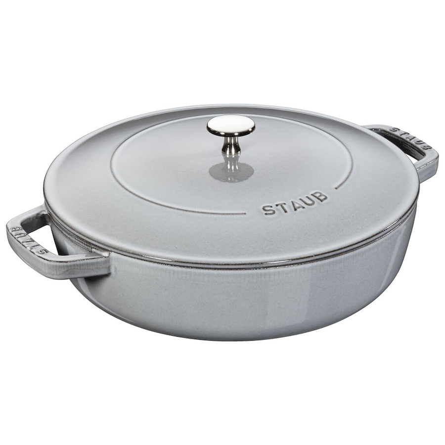 Image 702612_GRY.jpg, Product 702-612 / Price $399.99, Staub Braisers 3.7 L Round Saute Pan Chistera from Staub on TSC.ca's Kitchen department