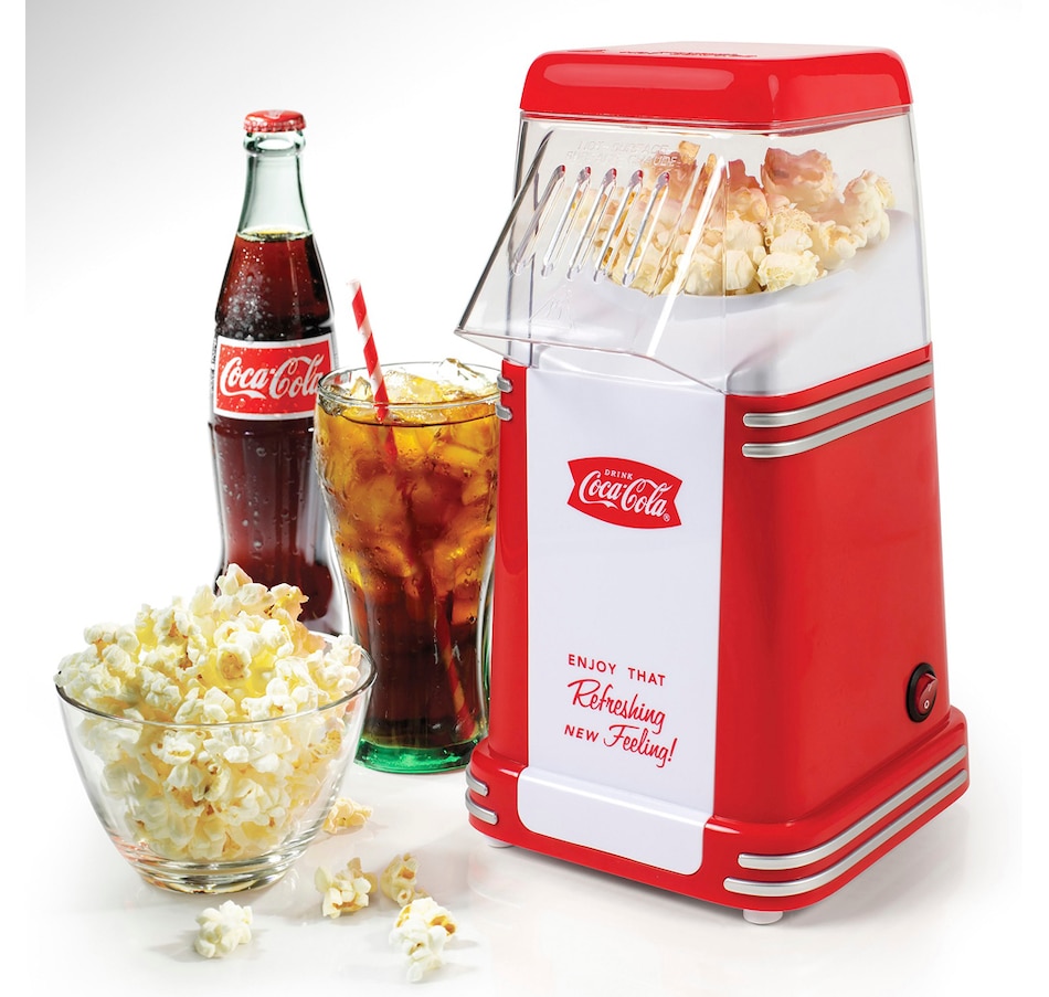 Image 702750_ALTMORE1.jpg, Product 702-750 / Price $36.99, Coca-Cola 8-Cup Old-Fashioned Hot Air Popcorn Maker from Nostalgia on TSC.ca's Kitchen department