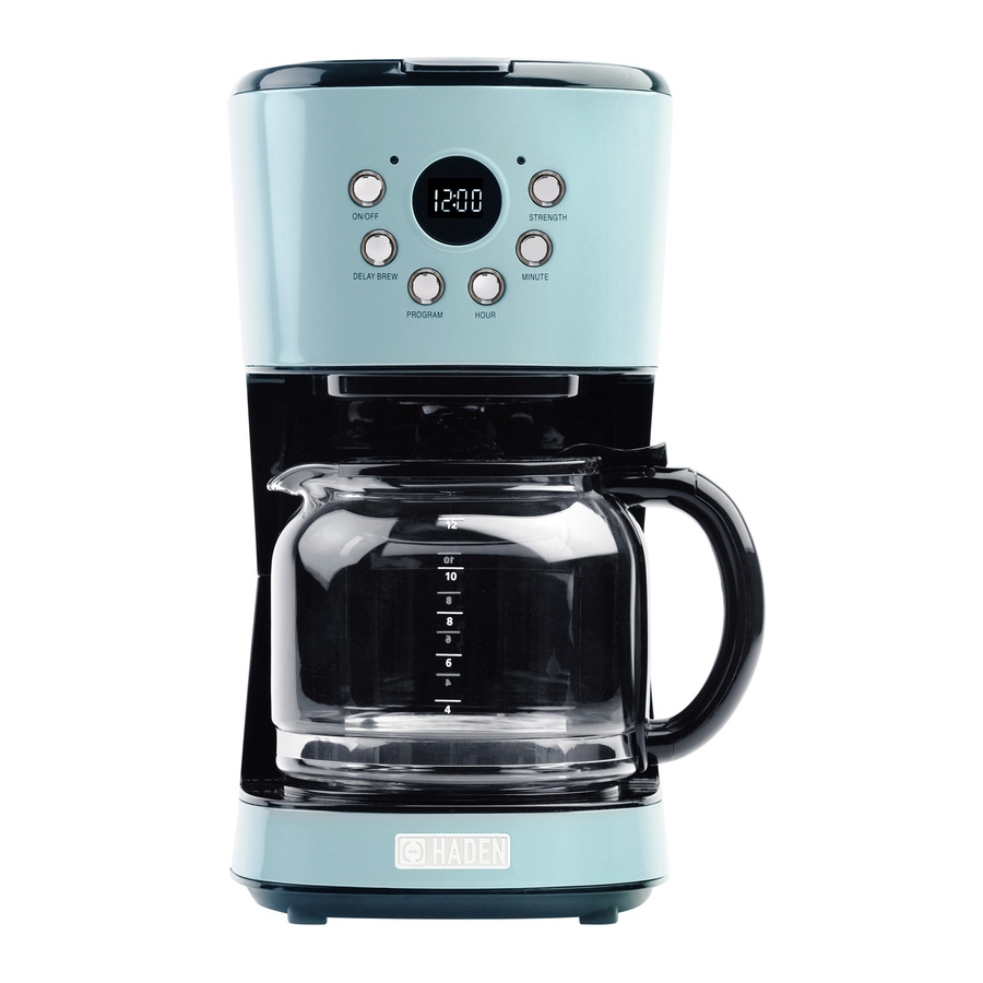 Image 702824_TRQ.jpg, Product 702-824 / Price $124.99, Haden Heritage 12-Cup Programmable Coffee Maker from Haden Appliances on TSC.ca's Kitchen department
