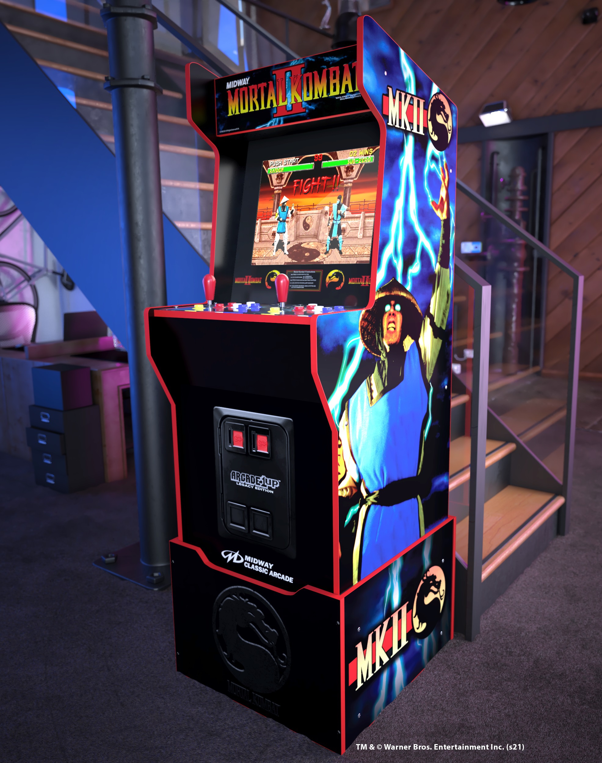 Arcade1Up Midway Legacy Arcade with Riser - TSC.ca