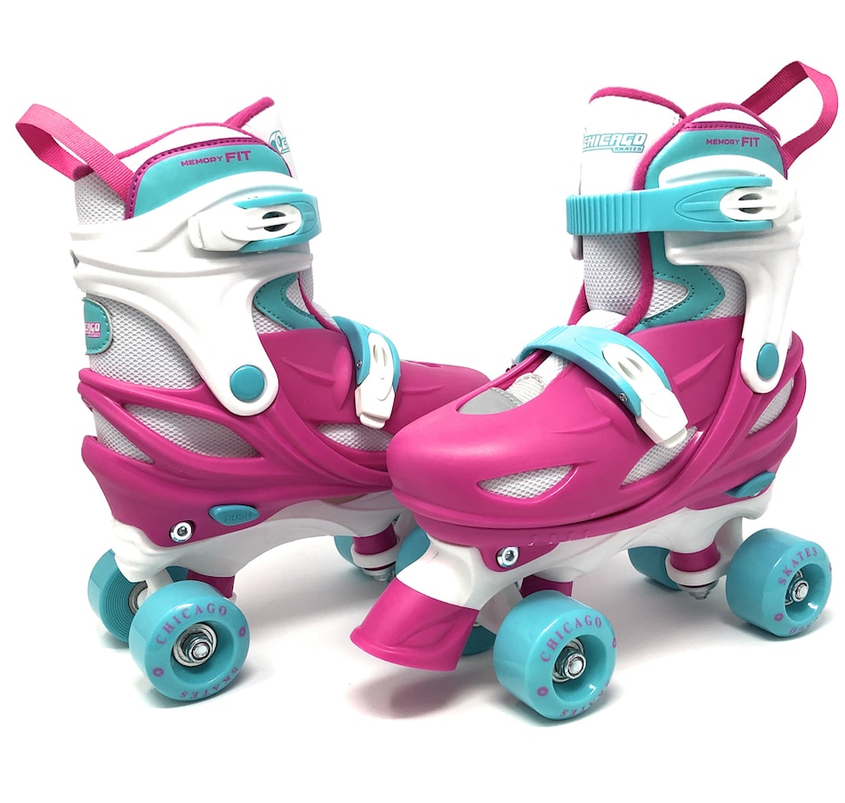 Image 702935.jpg, Product 702-935 / Price $99.99, Chicago Girls Adjustable Quad Roller Skate (Pink) from Chicago Skates on TSC.ca's Home & Garden department