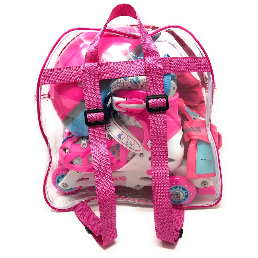 Image 702938_ALTMORE2.jpg, Product 702-938 / Price $114.99, Chicago Skates Adjustable Rollerblade Combo Set (Pink) from Chicago Skates on TSC.ca's Toys & Hobbies department