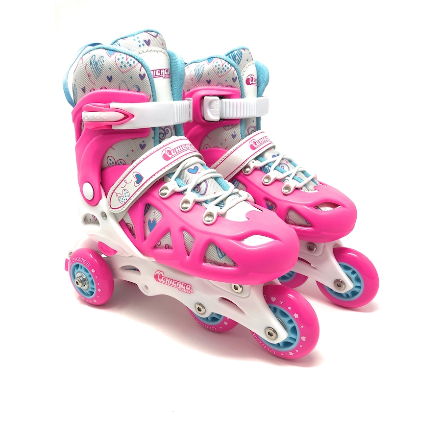 Image 702938_ALTMORE3.jpg, Product 702-938 / Price $114.99, Chicago Skates Adjustable Rollerblade Combo Set (Pink) from Chicago Skates on TSC.ca's Toys & Hobbies department