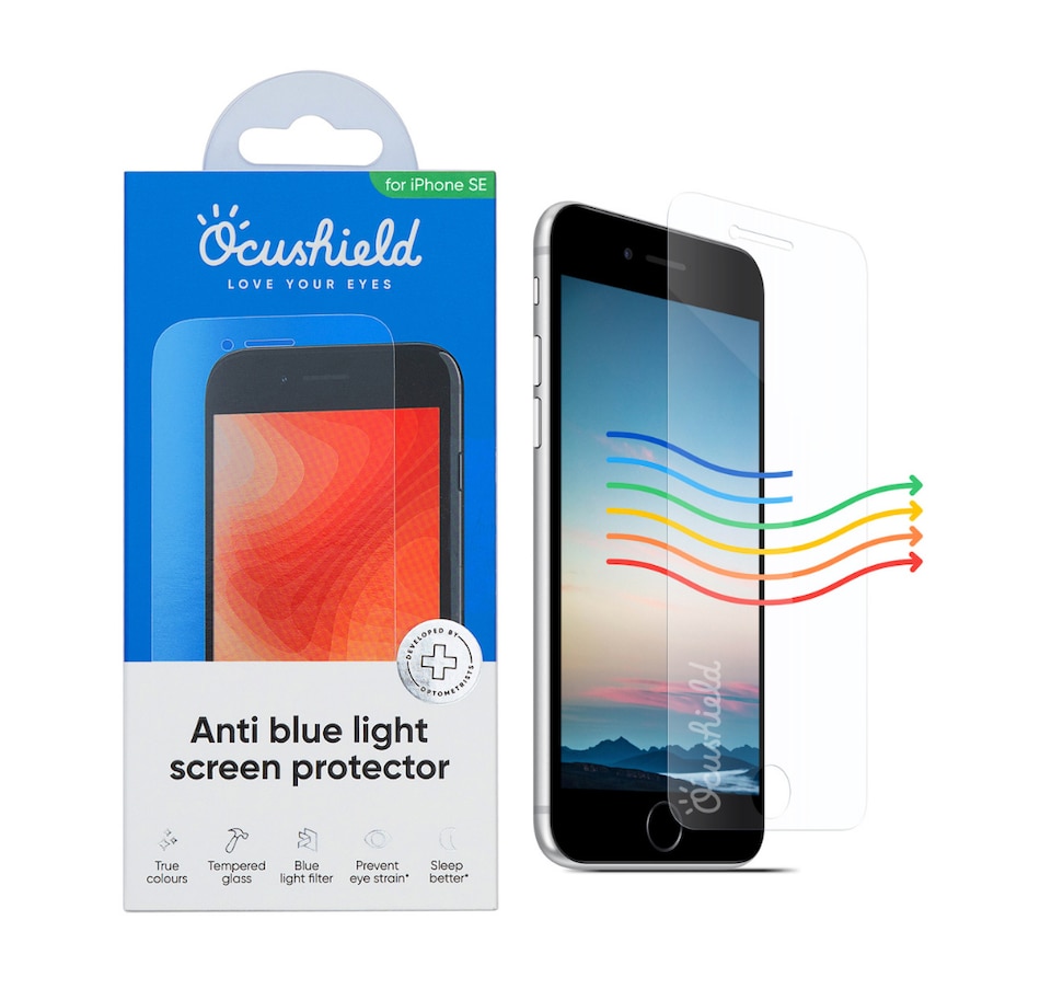 Image 702970.jpg, Product 702-970 / Price $47.99, Ocushield iPhone SE (2020) Anti-Blue-Light Screen Protector from Microcel on TSC.ca's Electronics department