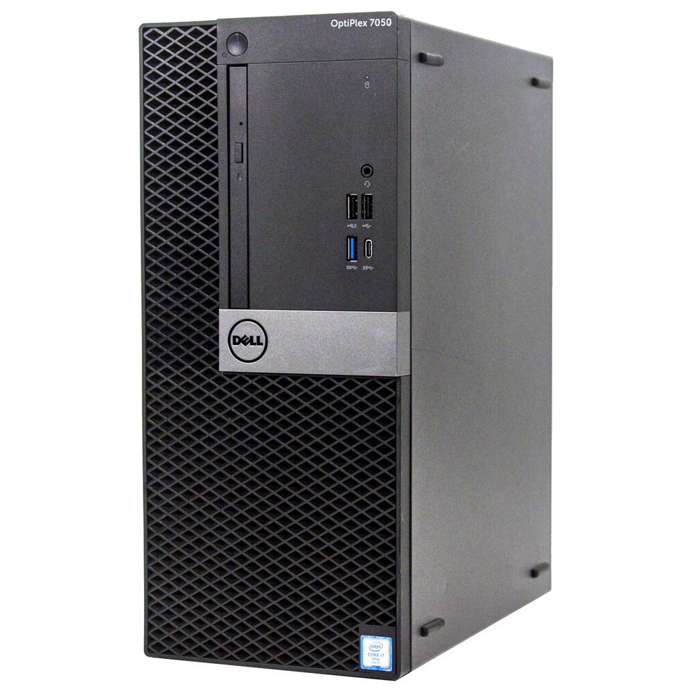 Dell OptiPlex 7050 Tower i7-6700 32GB 512GB SSD Windows 10 Pro (Refurbished)