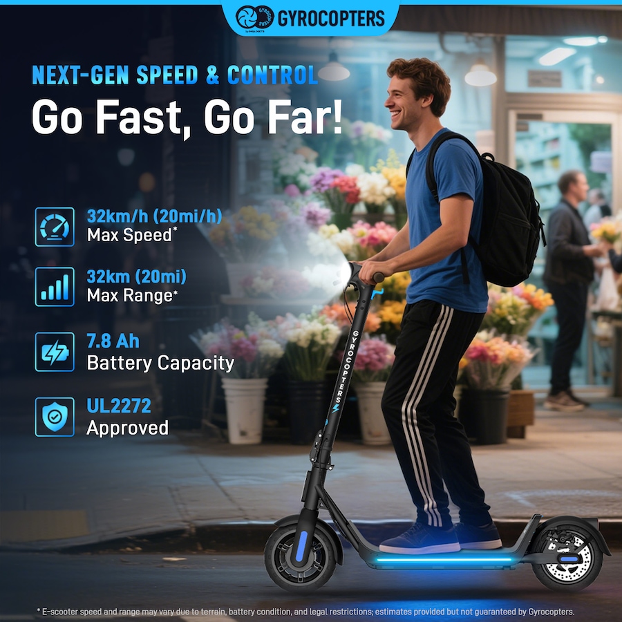 Image 703125_ALTMORE6.jpg, Product 703-125 / Price $799.99, Gyrocopters Flash X Electric Scooter from Gyrocopters on TSC.ca's Health & Fitness department
