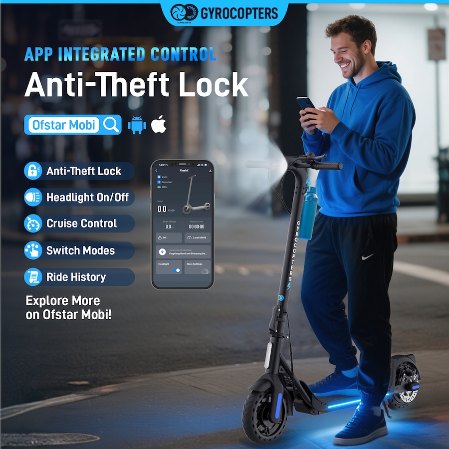 Image 703125_ALTMORE9.jpg, Product 703-125 / Price $799.99, Gyrocopters Flash X Electric Scooter from Gyrocopters on TSC.ca's Health & Fitness department