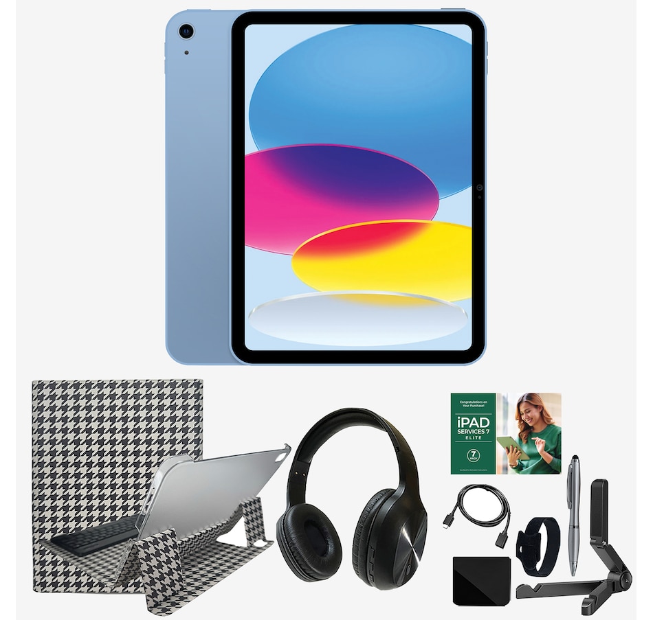 Image 703127_BLBCR.jpg, Product 703-127 / Price $909.96 - $1,339.60, Apple iPad (A16) 11" 128GB and 256GB Tablet Bundle (11th-gen) from Apple on TSC.ca's Electronics department