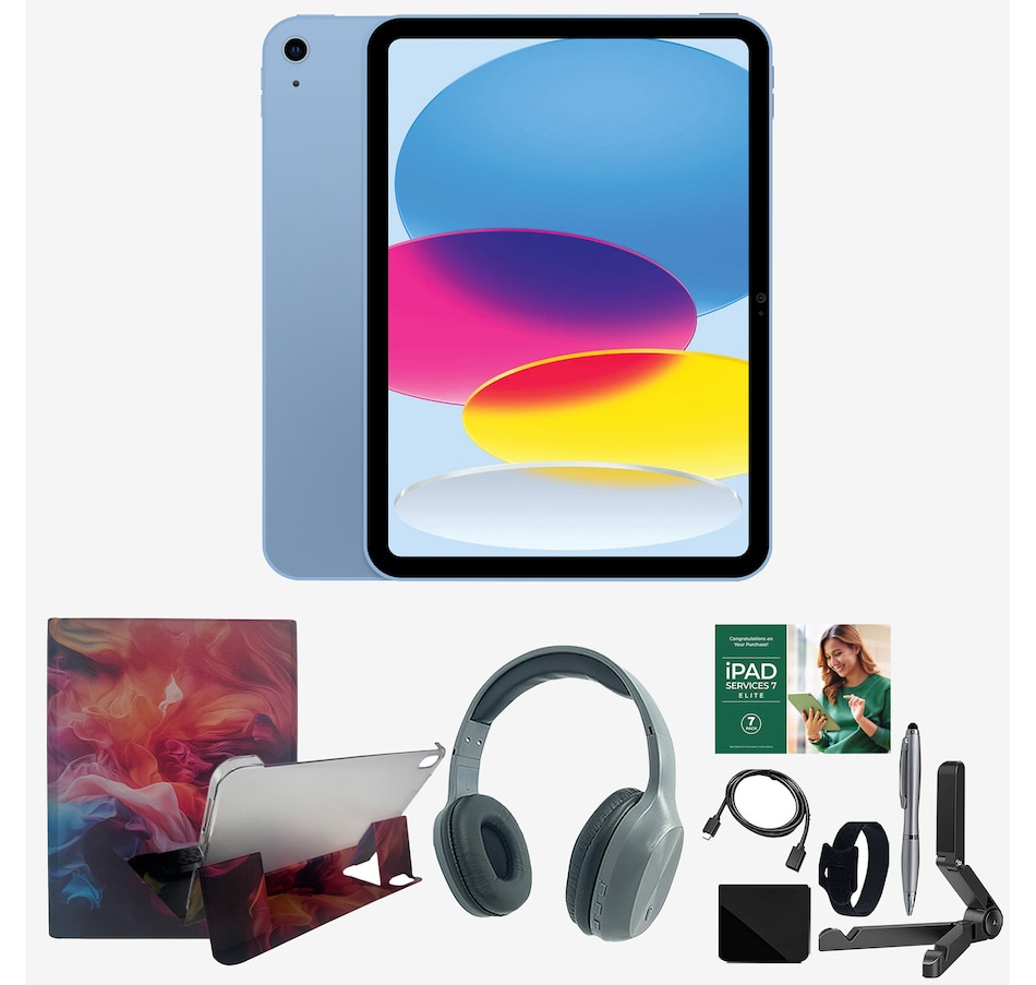 Image 703127_BLIWR.jpg, Product 703-127 / Price $909.96 - $1,339.60, Apple iPad (A16) 11" 128GB and 256GB Tablet Bundle (11th-gen) from Apple on TSC.ca's Electronics department