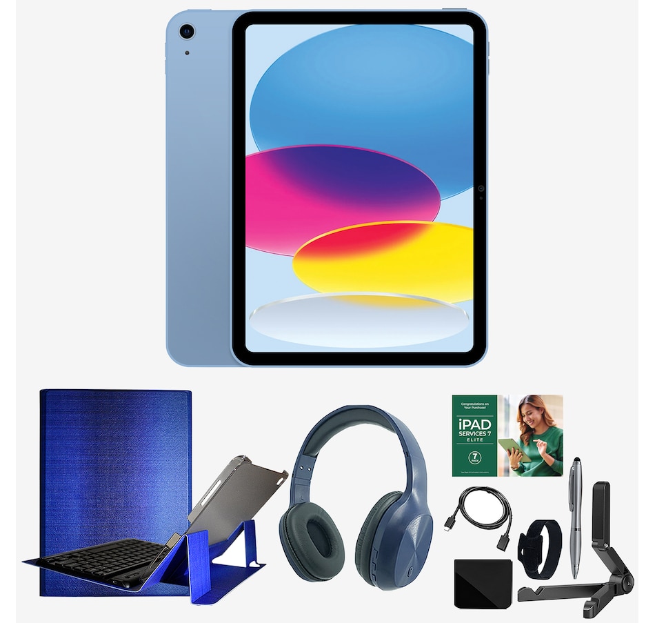Image 703127_BWB.jpg, Product 703-127 / Price $909.96 - $1,339.60, Apple iPad (A16) 11" 128GB and 256GB Tablet Bundle (11th-gen) from Apple on TSC.ca's Electronics department