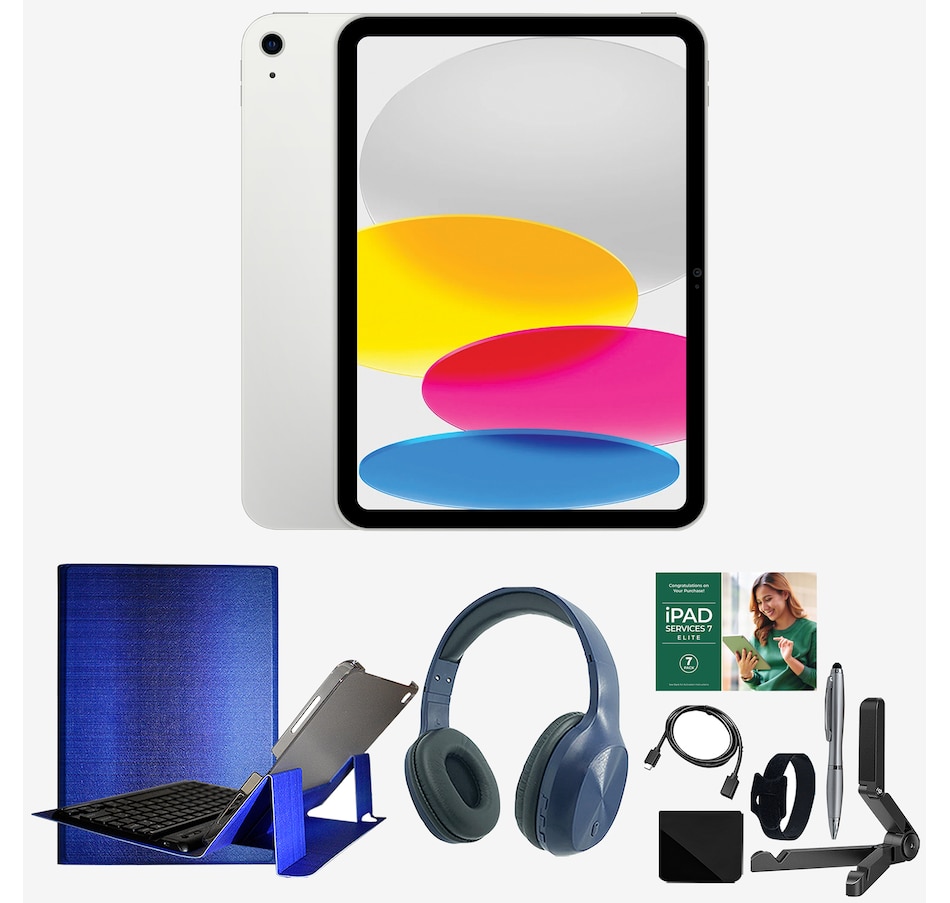 Image 703127_SILB.jpg, Product 703-127 / Price $909.96 - $1,339.60, Apple iPad (A16) 11" 128GB and 256GB Tablet Bundle (11th-gen) from Apple on TSC.ca's Electronics department