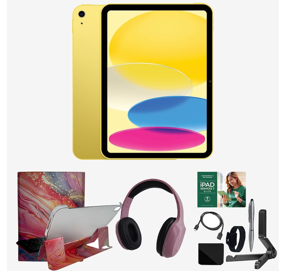 Image 703127_YELGY.jpg, Product 703-127 / Price $909.96 - $1,339.60, Apple iPad (A16) 11" 128GB and 256GB Tablet Bundle (11th-gen) from Apple on TSC.ca's Electronics department