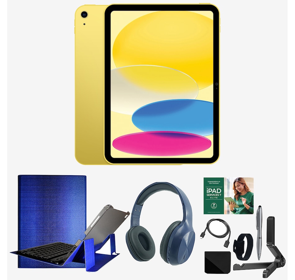 Image 703127_YLB.jpg, Product 703-127 / Price $909.96 - $1,339.60, Apple iPad (A16) 11" 128GB and 256GB Tablet Bundle (11th-gen) from Apple on TSC.ca's Electronics department