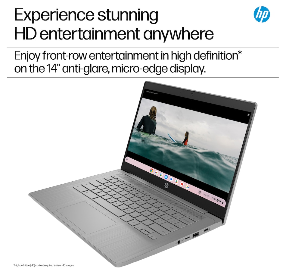Image 703128_ALTMORE5.jpg, Product 703-128 / Price $349.99, HP 14" 64GB Chromebook with 3 Months of Free Google AI from HP - Hewlett Packard on TSC.ca's Electronics department