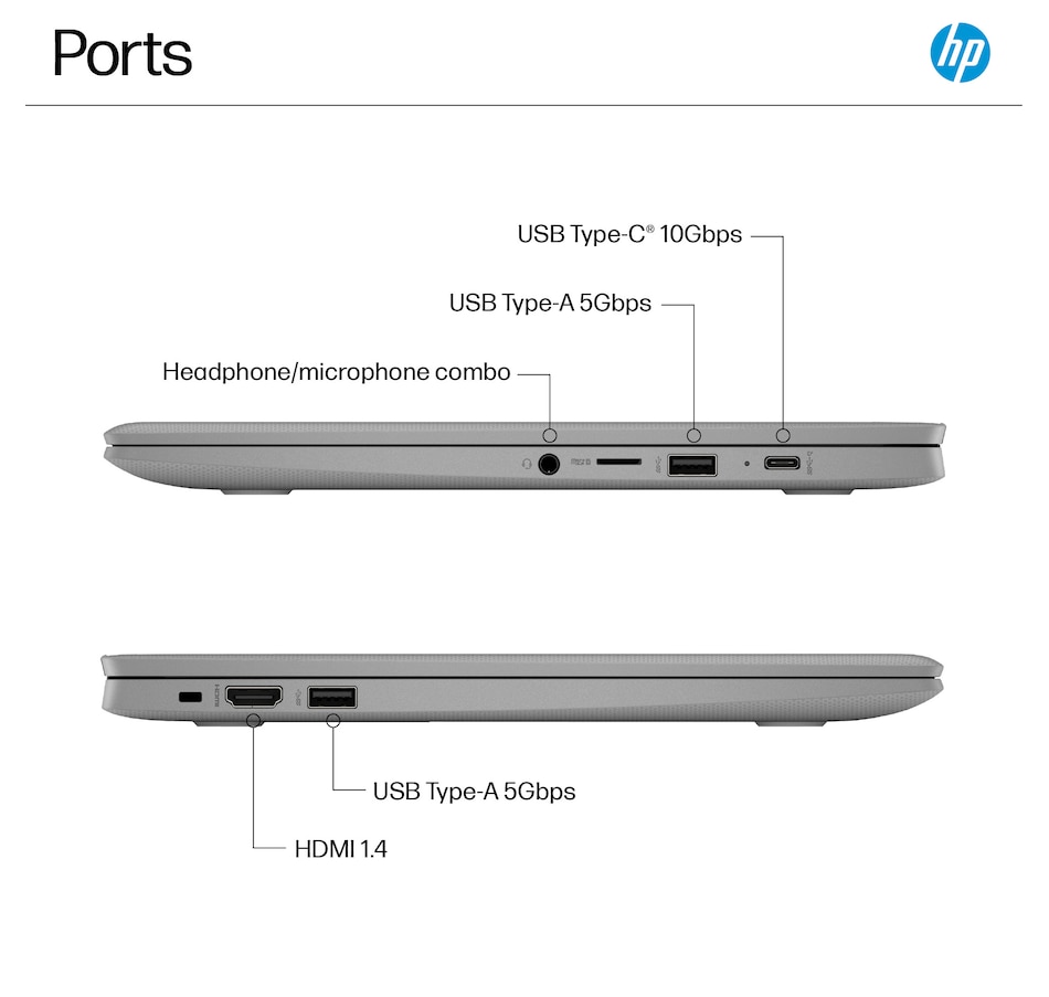 Image 703128_ALTMORE8.jpg, Product 703-128 / Price $349.99, HP 14" 64GB Chromebook with 3 Months of Free Google AI from HP - Hewlett Packard on TSC.ca's Electronics department