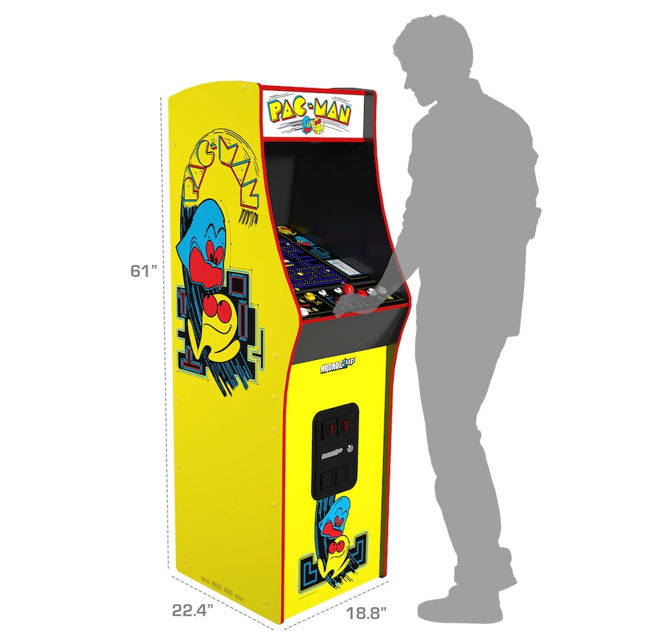 Image 703129_ALTMORE3.jpg, Product 703-129 / Price $749.99, Arcade1Up Pac-Man Deluxe Arcade Game from Arcade1Up on TSC.ca's Electronics department