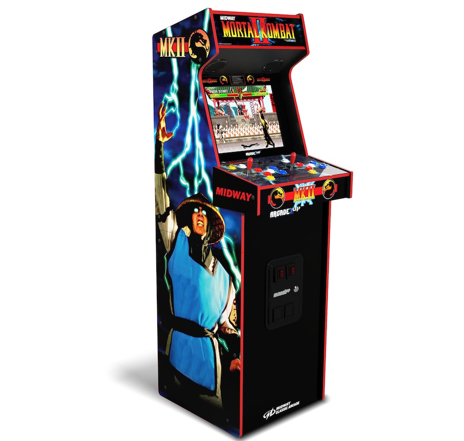 Image 703130.jpg, Product 703-130 / Price $749.99, Arcade1Up Mortal Kombat II Deluxe Arcade Game from Arcade1Up on TSC.ca's Electronics department