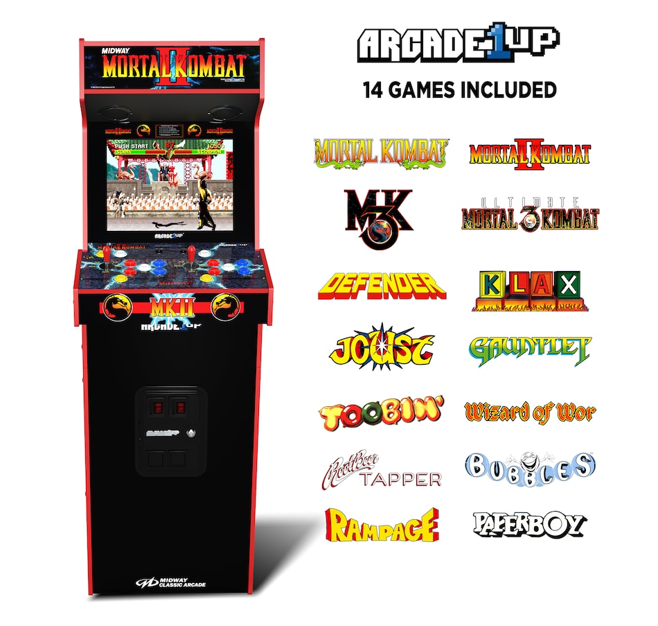 Image 703130_ALTMORE1.jpg, Product 703-130 / Price $749.99, Arcade1Up Mortal Kombat II Deluxe Arcade Game from Arcade1Up on TSC.ca's Electronics department