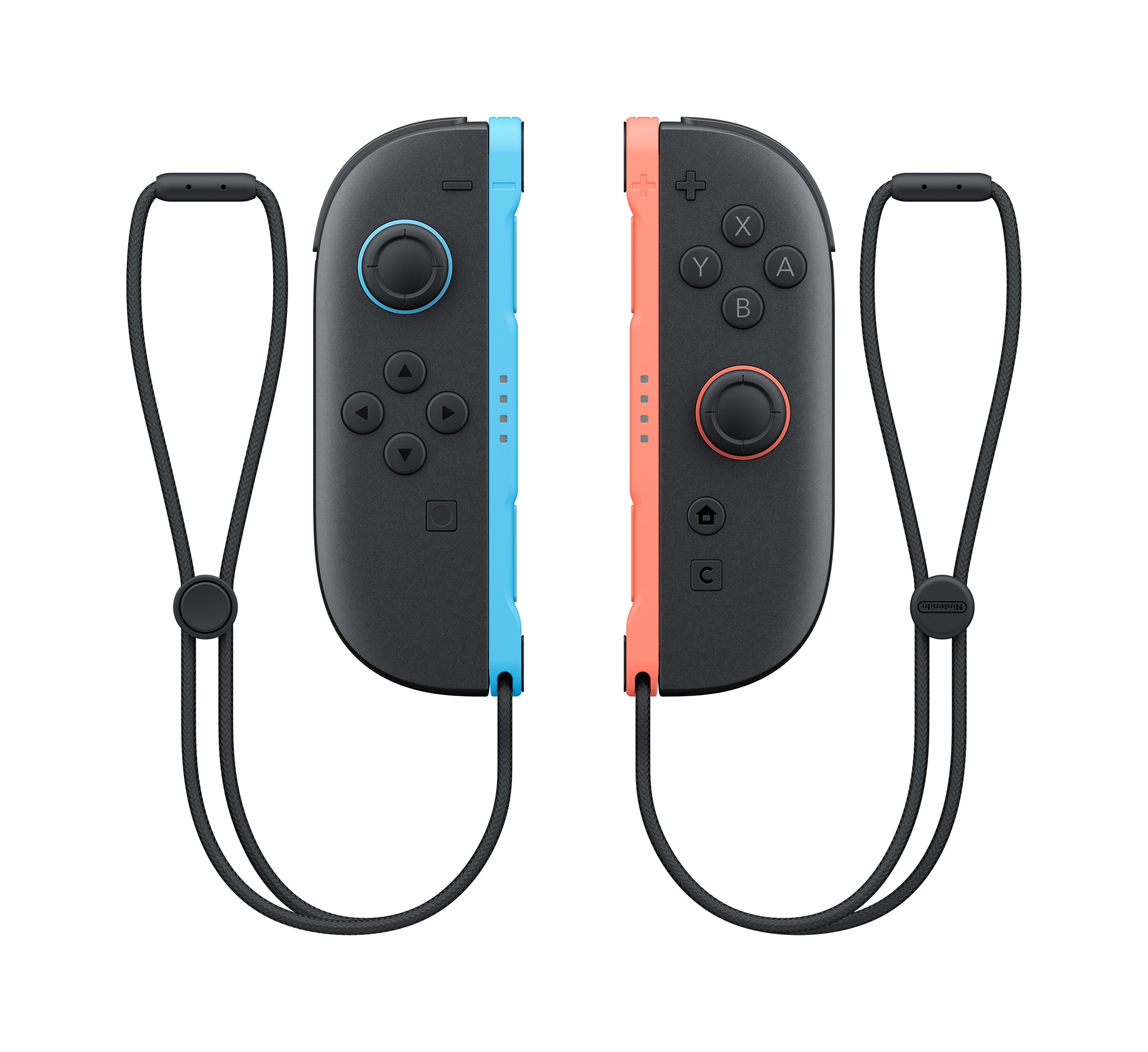 すうぃち Nintendo Switch, Neon Blue and Red JoyCon, Versatile Gaming.
