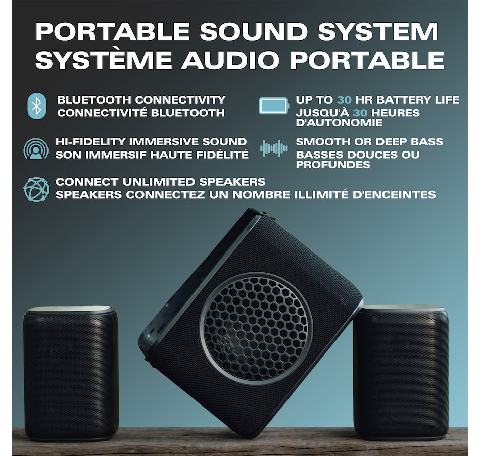 Image 703143_ALTMORE1.jpg, Product 703-143 / Price $549.99, Rocksteady Stadium 2.1 Speaker and Subwoofer Pack from Rocksteady Stadium on TSC.ca's Electronics department