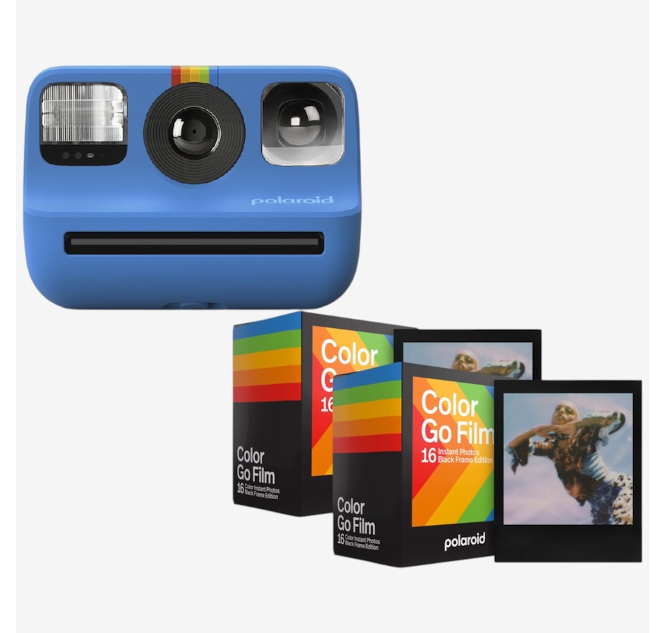 Image 703151.jpg, Product 703-151 / Price $179.97, Polaroid Go Generation 2 with Black Frame Colour Film (32 Photos) from Polaroid on TSC.ca's Toys & Hobbies department