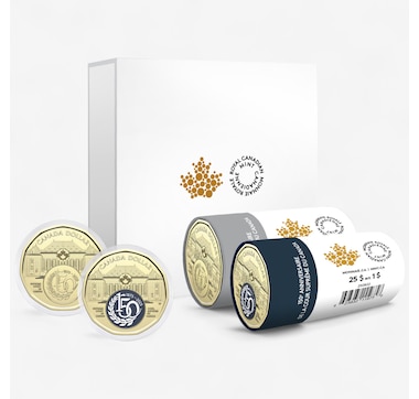 2025 Supreme Court $1 Coin Rolls (25-Coin Roll, Coloured and Classic)