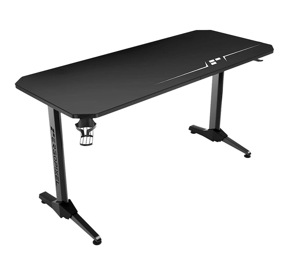 Image 703236_BLK.jpg, Product 703-236 / Price $299.99, Ergopixel Terra Series Gaming Desk from Ergo Pixel on TSC.ca's Home & Garden department