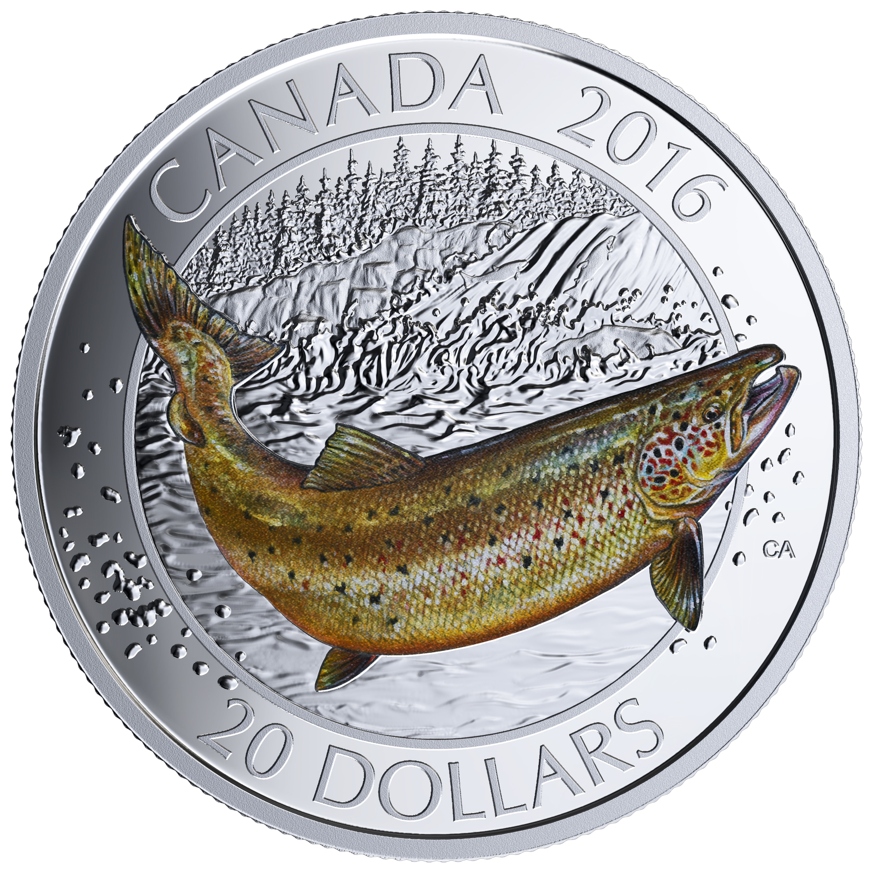 Toys Hobbies Coins Canadian Salmonids 3 Coin Set and Fishing