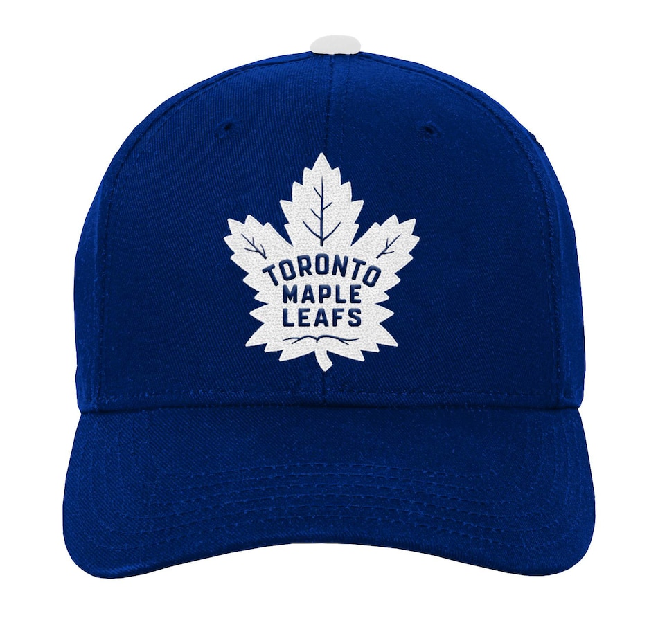 Image 703355_ALTMORE1.jpg, Product 703-355 / Price $34.99, NHL Youth Toronto Maple Leafs Pre-Curve Snapback Cap from Fanatics on TSC.ca's Sports department