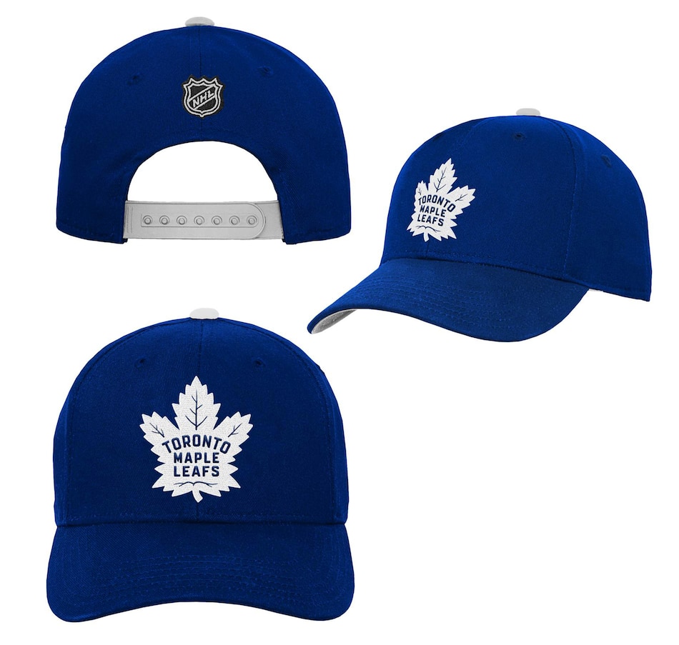 Image 703355_ALTMORE3.jpg, Product 703-355 / Price $34.99, NHL Youth Toronto Maple Leafs Pre-Curve Snapback Cap from Fanatics on TSC.ca's Sports department
