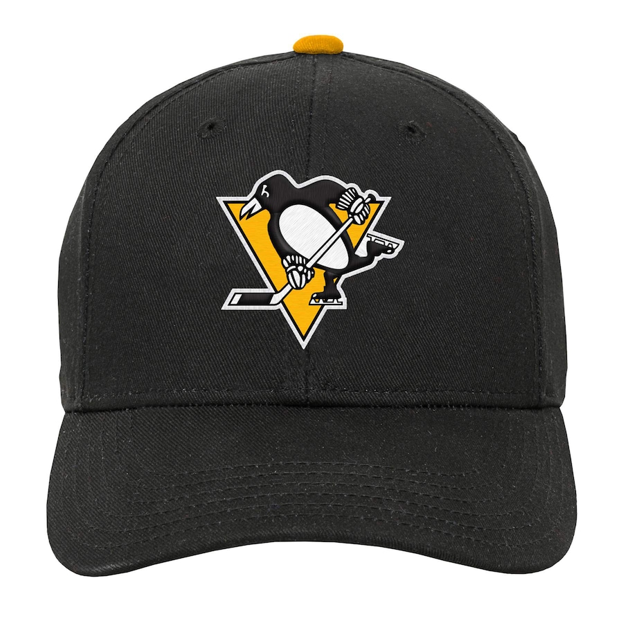 Image 703362_ALTMORE1.jpg, Product 703-362 / Price $34.99, NHL Youth Pittsburgh Penguins Pre-Curve Snapback Cap from Fanatics on TSC.ca's Sports department