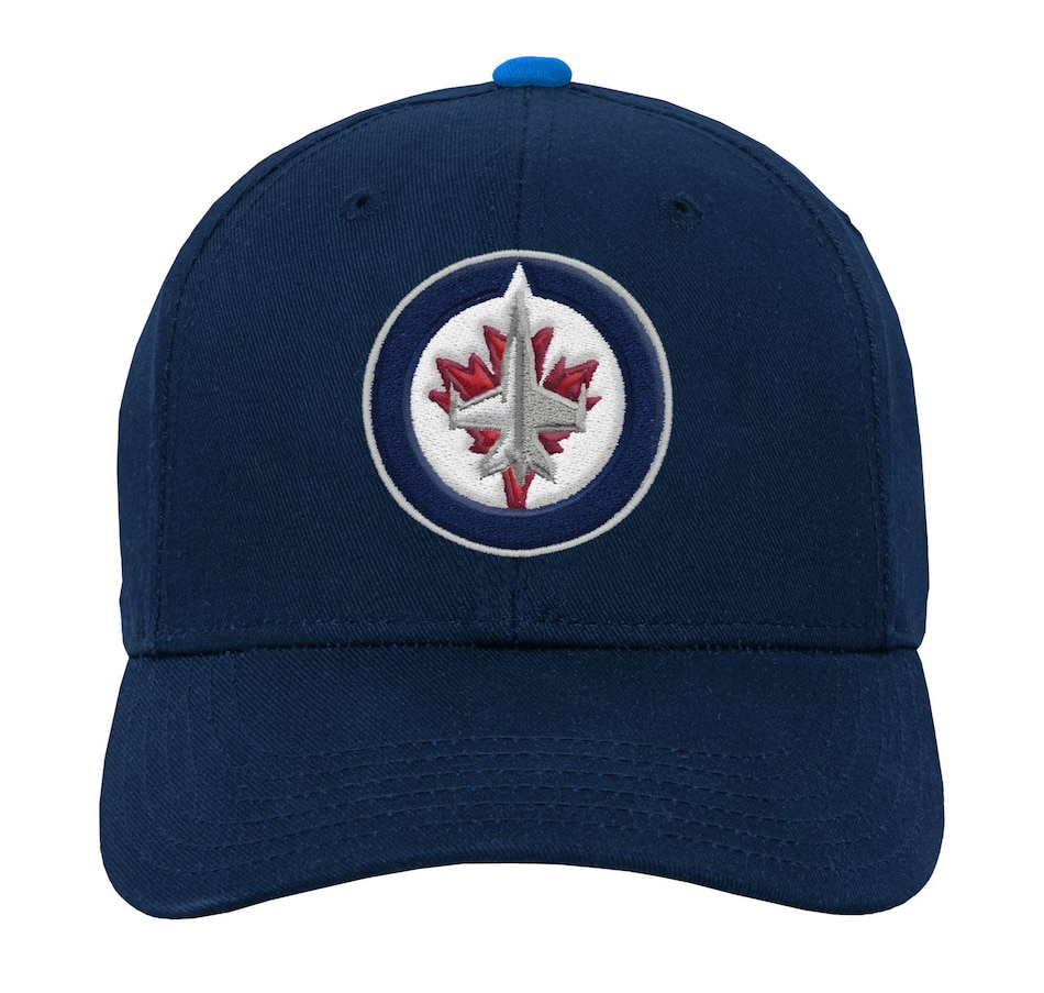 Image 703365_ALTMORE1.jpg, Product 703-365 / Price $34.99, NHL Youth Winnipeg Jets Pre-Curve Snapback Cap from Fanatics on TSC.ca's Sports department