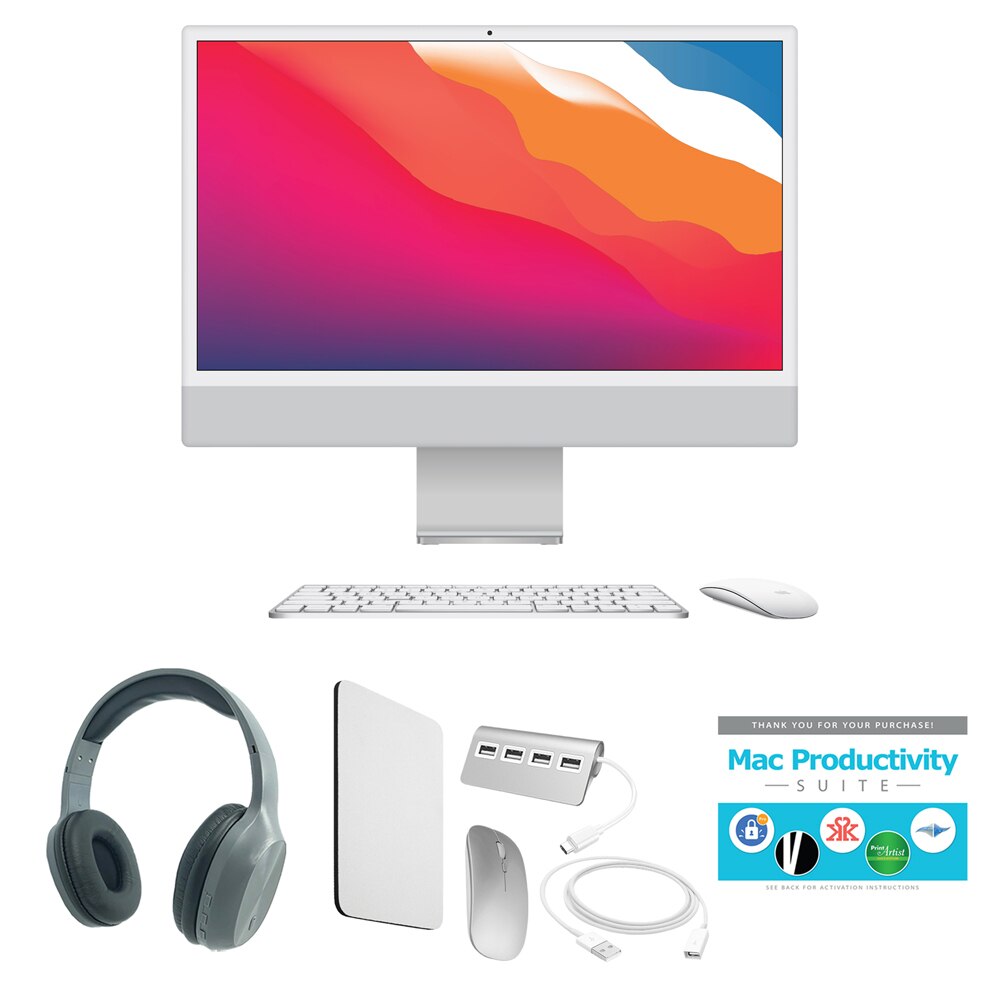 Apple iMac 24インチ 2021 M1 8GB 256GB 2021 Apple iMac with Apple M1 chip (24-inch, 8GB RAM, 256GB