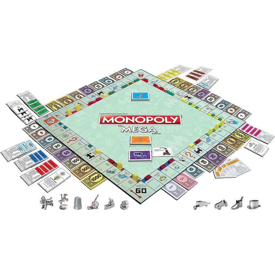 Image 703543_ALTMORE2.jpg, Product 703-543 / Price $62.99, Winning Moves Monopoly: The Mega Edition from Winning Moves on TSC.ca's Toys & Hobbies department