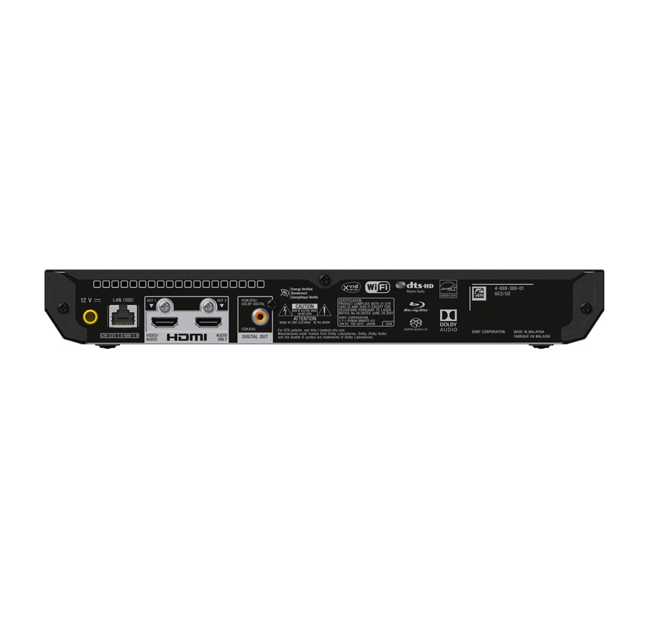 Image 703592_ALTMORE2.jpg, Product 703-592 / Price $299.99, Sony UBPX700 4K Ultra HD Blu-ray Player with High-Resolution Audio from Sony on TSC.ca's Electronics department