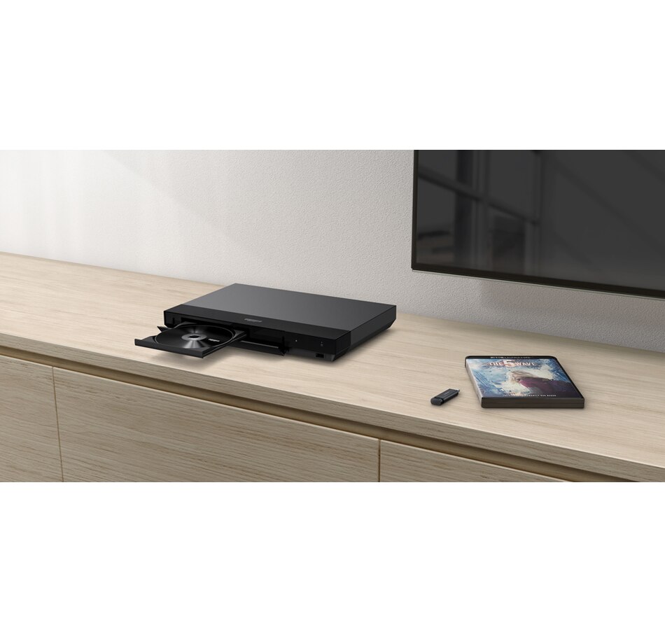 Image 703592_ALTMORE8.jpg, Product 703-592 / Price $299.99, Sony UBPX700 4K Ultra HD Blu-ray Player with High-Resolution Audio from Sony on TSC.ca's Electronics department