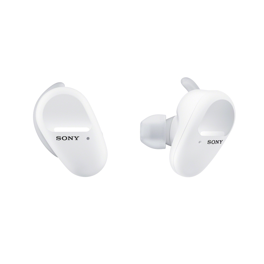 Image 703596.jpg, Product 703-596 / Price $279.99, Sony WFSP800N/W Truly Wireless Sports In-Ear Noise-Cancelling Headphones with Mic from Sony on TSC.ca's Electronics department
