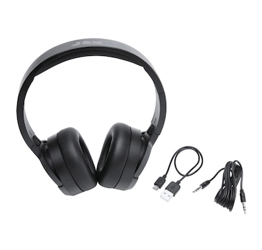 blackweb Over-Ear Wireless Active Noise Cancelling and Ambient Sound  Headphones (Black) 