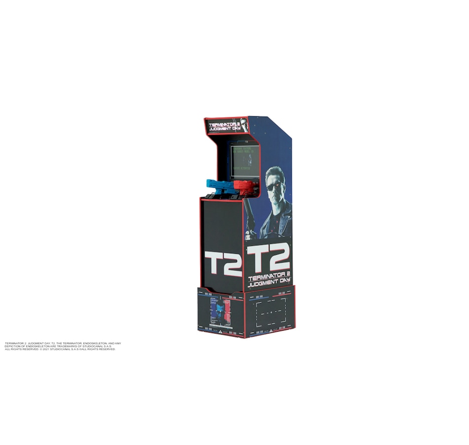 Image 703626.jpg, Product 703-626 / Price $849.99, Arcade1Up Terminator with Riser from Arcade1Up on TSC.ca's Electronics department