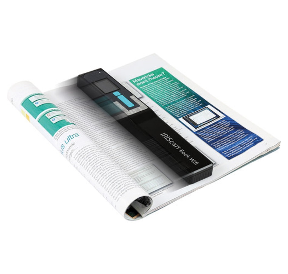Image 703647_ALTMORE2.jpg, Product 703-647 / Price $246.99, IRIScan Book 5 Wi-Fi Portable Scanner (Black) on TSC.ca's Electronics department