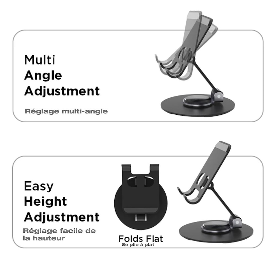 Image 703743_ALTMORE6.jpg, Product 703-743 / Price $49.99, Uncaged Ergonomics Swivel Laptop and Phone Stand Bundle from Uncaged Ergonomics on TSC.ca's Electronics department