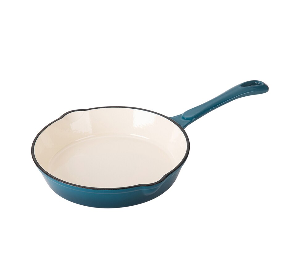 Image 703755.jpg, Product 703-755 / Price $39.99, Hamilton Beach 10" Cast-Iron Frying Pan (navy) from Hamilton Beach on TSC.ca's Kitchen department