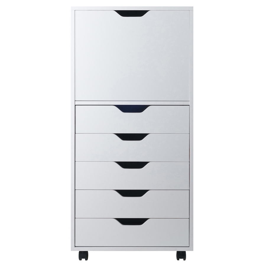 Image 703768_WHT.jpg, Product 703-768 / Price $264.99, Winsome Halifax 5-Drawer Mobile High Cabinet from Winsome on TSC.ca's Home & Garden department